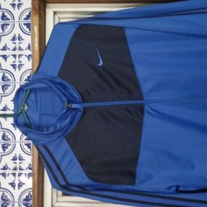 NIKE DARK BLUE SIZE LARGE STARTER JACKET